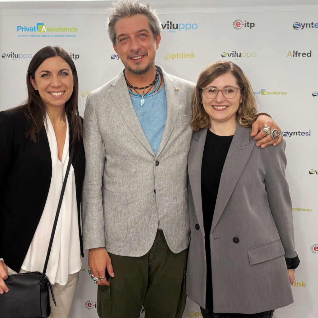 Alessia Abbruzzese, Paolo Ruffini e Chiara Grisendi